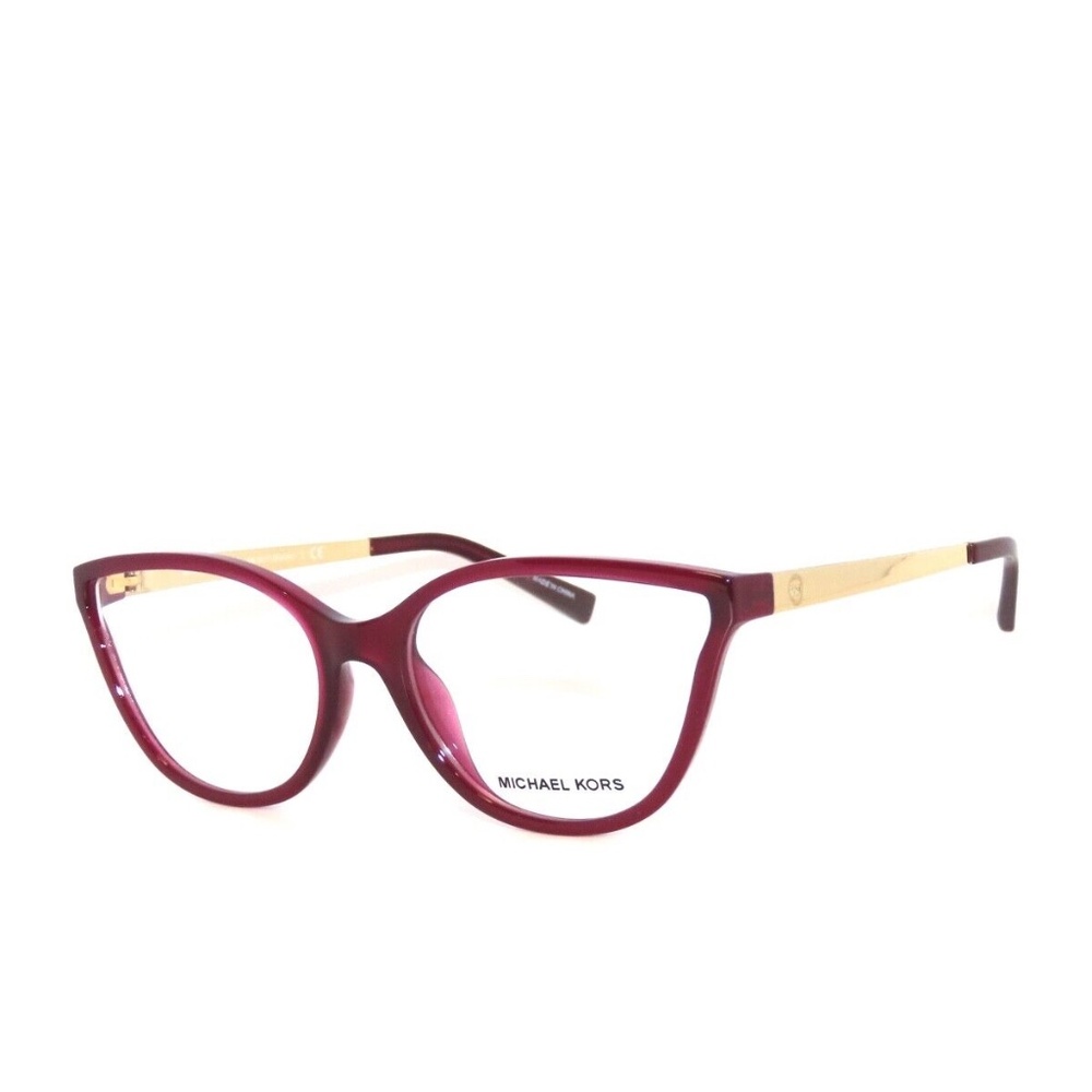 Michael Kors Belize 4071U 3509 55 Transparent Cordovan Eyeglasses 4071